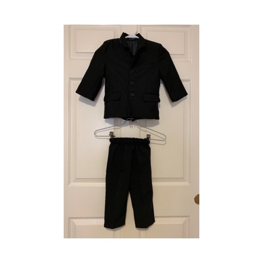 BJK Collection Boy’s Black Suits